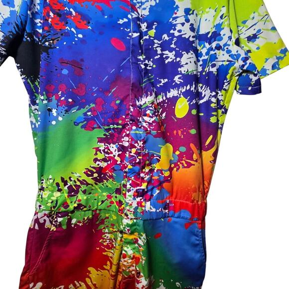 Paint Splatter Funny Male Romper
Pain Splat Jumpsuit Shorts Streetwear Large - Picture 5 of 10